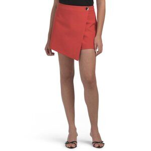 TOCCIN Poppy Stella Button Wrap Skort